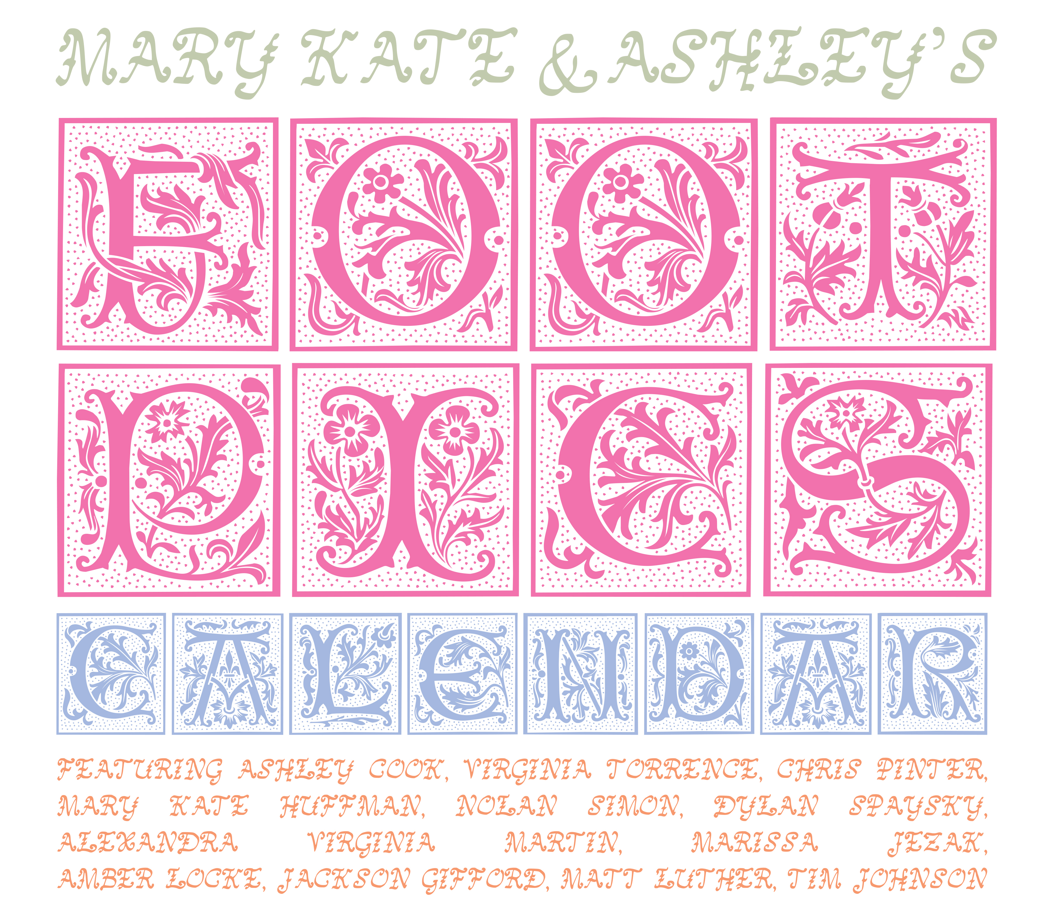 MaryKateAshleyFootCalendar